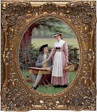 Картина "Пикник" 41*51см + багет №35