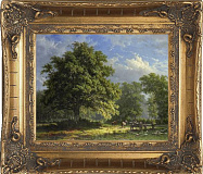 Картина "Природа" 20*25см + багет №14