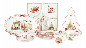 Кружка Decor de table Рождественский винтаж 350 мл