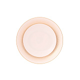 Набор глубоких тарелок Falkenporzellan Deluxe Shape - Rio White Gold 23,5см