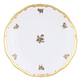 Набор тарелок 19см.6шт."Роза золотая"