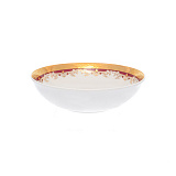 Набор салатников Thun Мария Луиза красная лилия 19 см