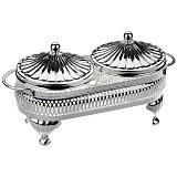 Менажница двухсекционная Queen Anne 23х11см