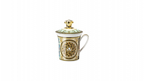 Кружка с крышкой Rosenthal Versace Барокко Мозаик 350 мл
