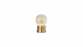 Шар снежный Rosenthal Versace Золотая медуза 12 см