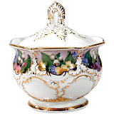 Сахарница Meissen 9см Весенний букет (лим.вып., 2007г)