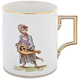 Кружка 250мл Шарманщик, лим.вып.37/100, 2008г