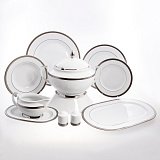Столовый сервиз на 6 персон Constanza platina 9160