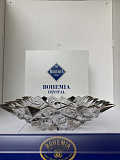 Фруктовница, 28см. "GLACIER серебро", Bohemia JIHLAVA