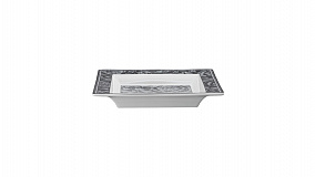 Блюдо прямоугольное Rosenthal Versace Барокко Дымка 30х21 см