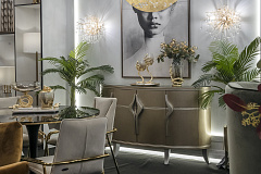 Комод округлый Garda Decor 