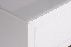 Консоль Garda Decor белое стекло/хром GARDA DECOR