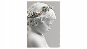 Фигурка Lladro Херувим любви 28х36 см, фарфор