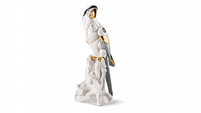 Фигурка Lladro Попугай Ара-киборг 20х22х45 см, фарфор