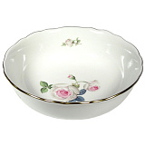 Салатник Meissen круглый 27 см Белая роза