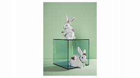 Фигурка Lladro Сидящий кролик 9x14 см