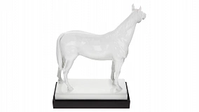 Фигурка Meissen Лошадь Гранде 28 см, фарфор